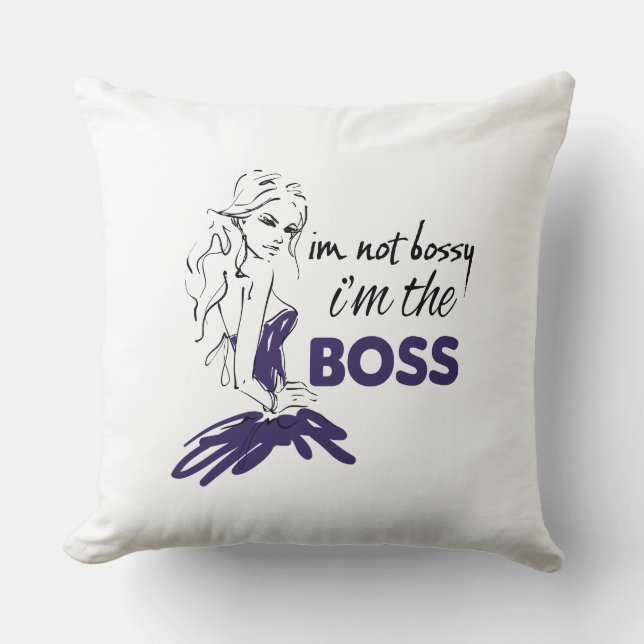 Bossy Kussen (Voorkant)