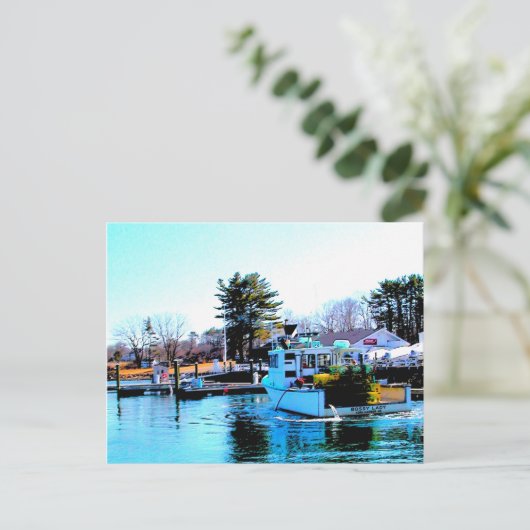 Bossy Lady Briefkaart (Staand voorkant)