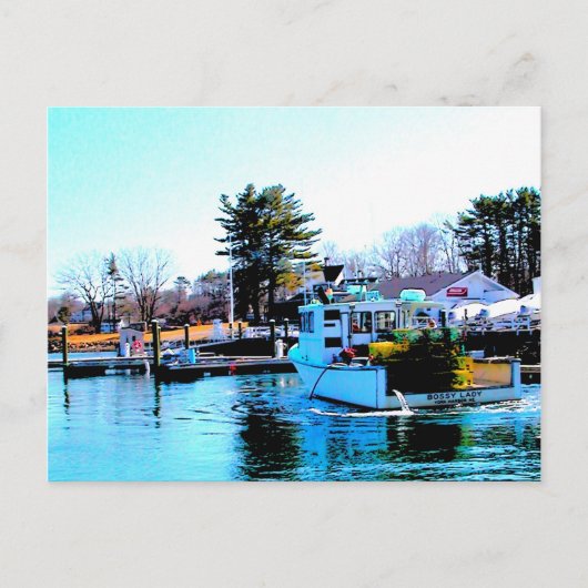 Bossy Lady Briefkaart (Voorkant)