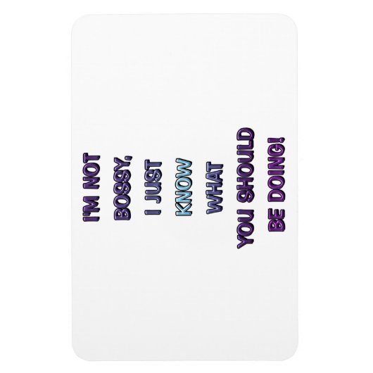 Bossy Magneet (Verticaal)