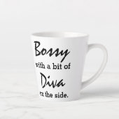 Bossy met een beetje diva moderne trendy Mok (Rechts)