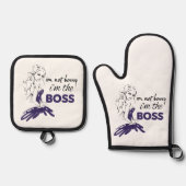 Bossy Ovenwant & Pannenlap Set (Voorkant)