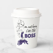 Bossy Papieren Bekers (Voorkant)