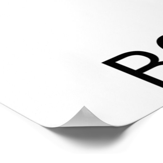 Bossy People Poster (Hoek)