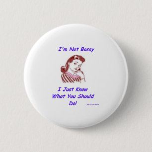 Bossy Ronde Button 5,7 Cm