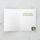 Bossy Sheep Advice Wisdom krijgt goed Kaart (Binnen)