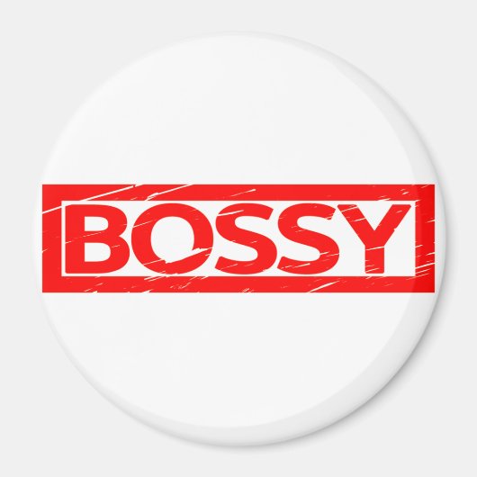 Bossy Stamp Magneet (Voorkant)