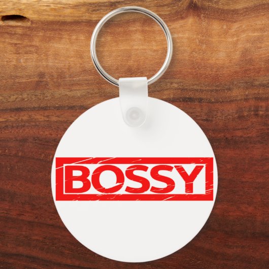 Bossy Stamp Sleutelhanger (Achterkant)