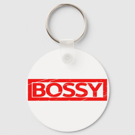 Bossy Stamp Sleutelhanger (Achterkant)
