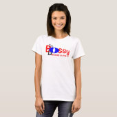 bossy t-shirt (Voorkant volledig)