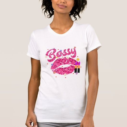 Bossy Tee Shirt (Voorkant)
