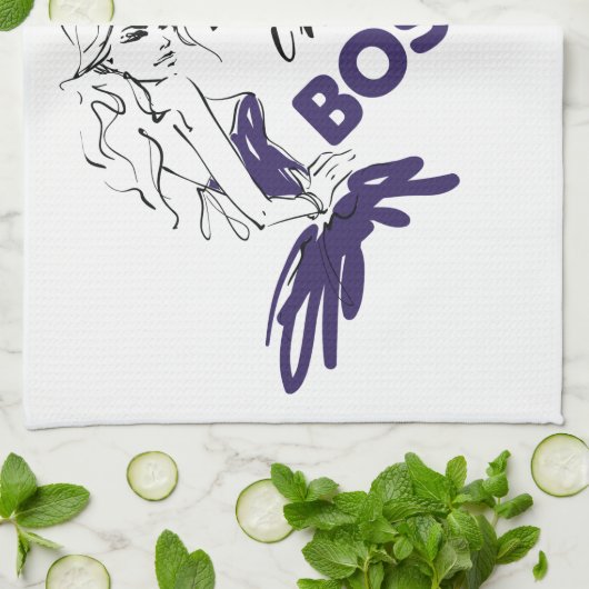 Bossy Theedoek (Gevouwen)