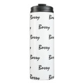 Bossy Thermosbeker (Voorkant)