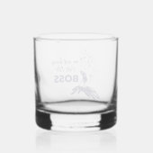 Bossy Whisky Glas (Achterkant)