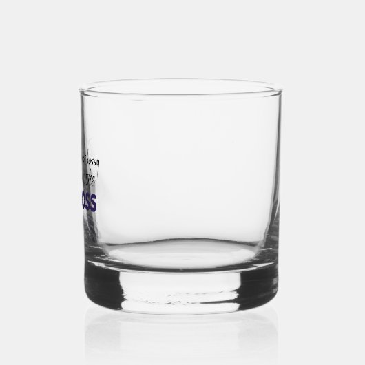Bossy Whisky Glas (Links)