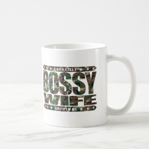 BOSSY WIFE - Ik Draag de Tight Yoga Pants, niet hi Koffiemok