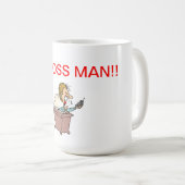 BossYellingPhone, BIG BOSS MAN! Koffiemok (Voorkant rechts)