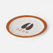 Bosthema Birthday Party Paper - Deer Papieren Bordje (Gekanteld)