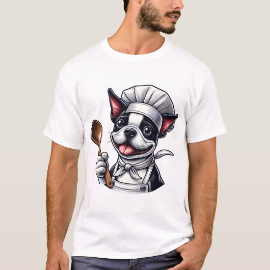 Bostie Cook Design T-shirt (Voorkant)