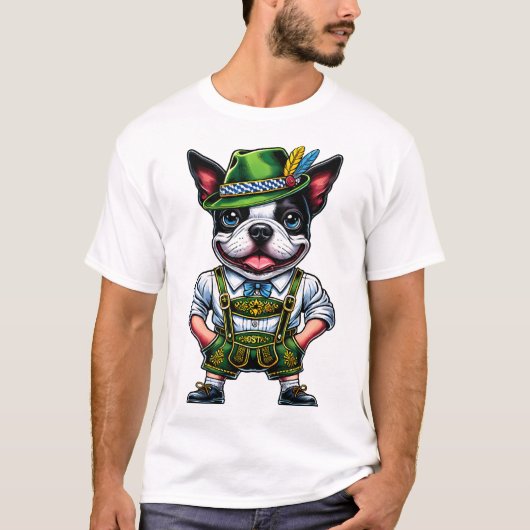 Bostie in verkleedkostuum t-shirt (Voorkant)