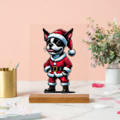 Bostie Kerstman Acryl Bord (Huwelijk)