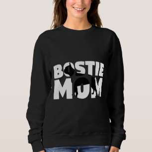 Bostie mam Boston Terrier Moeder Dog Mam T-shirt