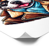 Bostie Piloot Ontwerp Poster (Hoek)