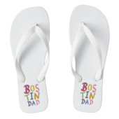 Bostin Dad Black Country Teenslippers Beach Footwe (Voetbed)