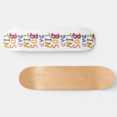 Bostin Dad Black Country Words Persoonlijk Skateboard (Horizontaal)