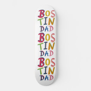 Bostin Dad Black Country Wordskateboard Persoonlijk Skateboard
