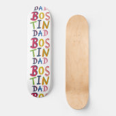 Bostin Dad Black Country Wordskateboard Persoonlijk Skateboard (Voorkant)
