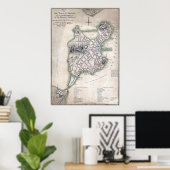 Boston 1775 poster (Thuiskantoor)