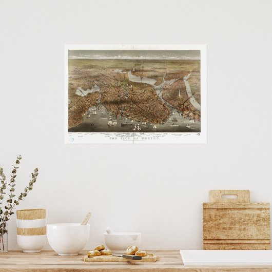 Boston 1898 poster (Keuken)