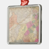 Boston 2 metalen ornament (Links)