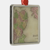Boston 2 metalen ornament (Rechts)