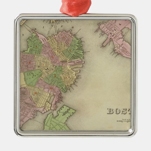 Boston 2 metalen ornament (Voorkant)