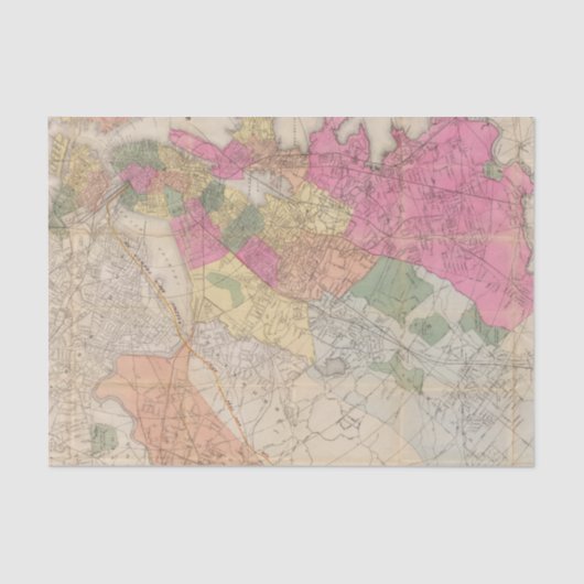 Boston 2 tissuepapier (Voorkant)