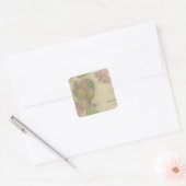 Boston 2 vierkante sticker (Envelop)