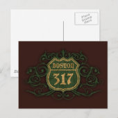 Boston 317 briefkaart (Voorkant / Achterkant)