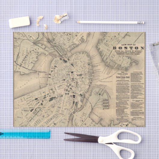 Boston 3 2 tissuepapier (Craft)