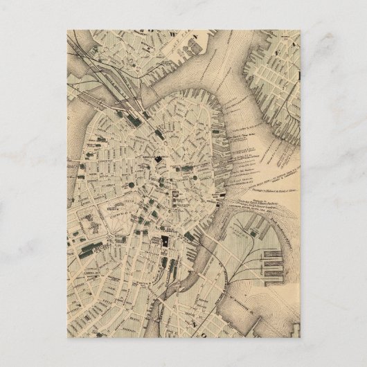 Boston 3 briefkaart (Voorkant)