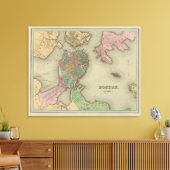 Boston 3 canvas afdruk (Insitu (Woonkamer))