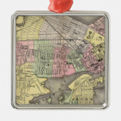 Boston 3 metalen ornament (Voorkant)