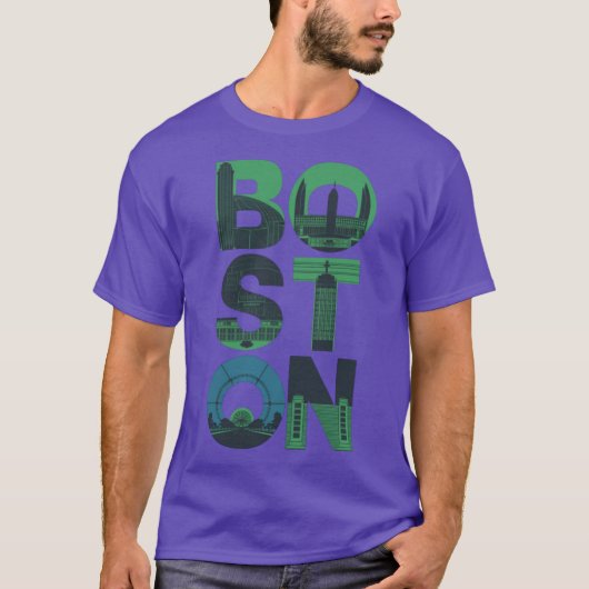 Boston 5 t-shirt (Voorkant)