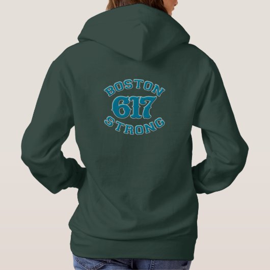 BOSTON 617 STERK 3D Patch Hoodie (Achterkant)