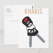 Boston Accent Car Keys Briefkaart (Voorkant / Achterkant)