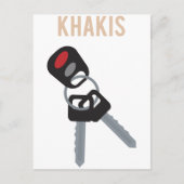 Boston Accent Car Keys Briefkaart (Voorkant)