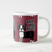 Boston Accent Terrier Pattern Grote Koffiekop (Rechts)