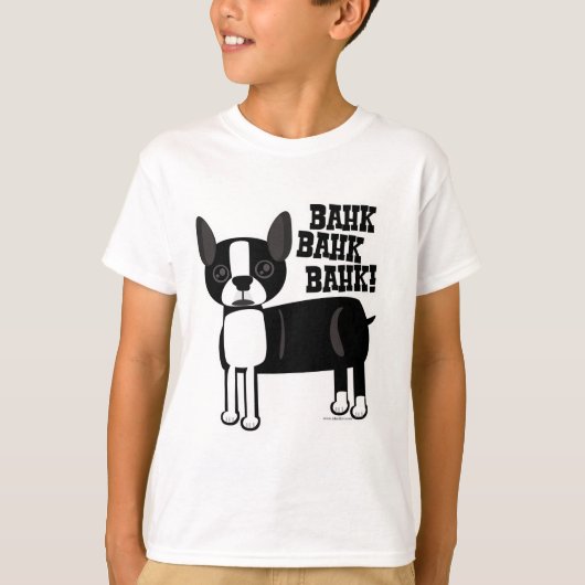 Boston Accent Terrier T-shirt (Voorkant)