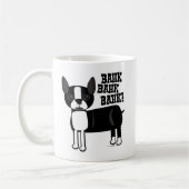 Boston Accent Terrier tweezijdig Koffiemok (Links)